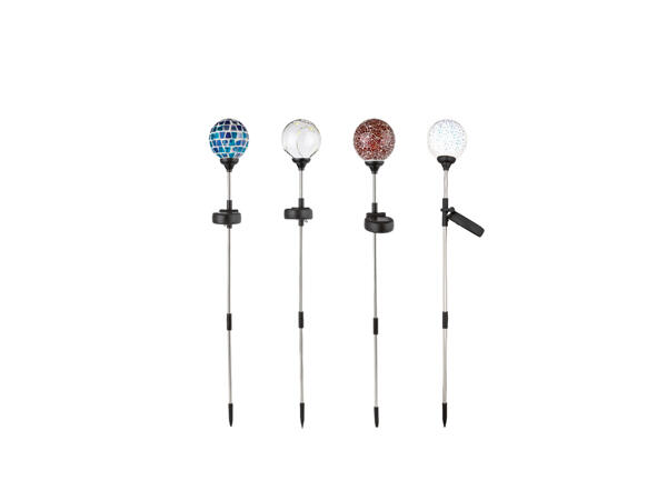 LED-solcellslampa