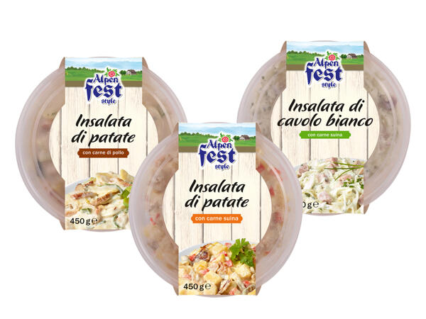 Potato Salad or White Cabbage Coleslaw Salad