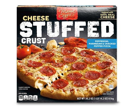 Mama Cozzi's Pizza Kitchen Stuffed Crust Pep Parm Cracked Pepper or Buffalo Chicken