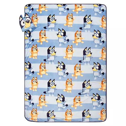 Kids Pillow & Blanket Set - Bluey
