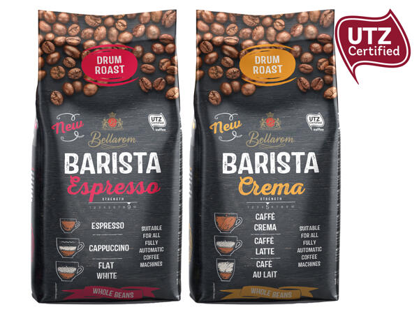Barista Kaffee Crema oder Espresso