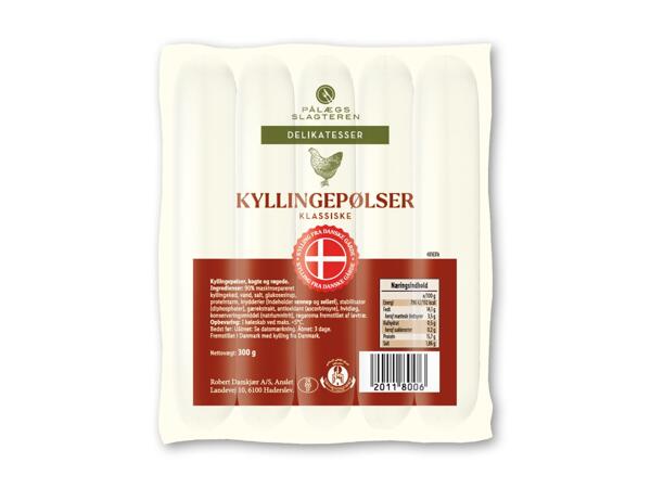 Kyllingeminipølser