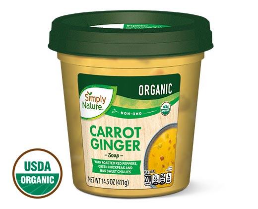 Simply Nature 
 Organic Microwave Soups