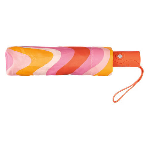 Automatic Umbrella - Pink Retro Swirl