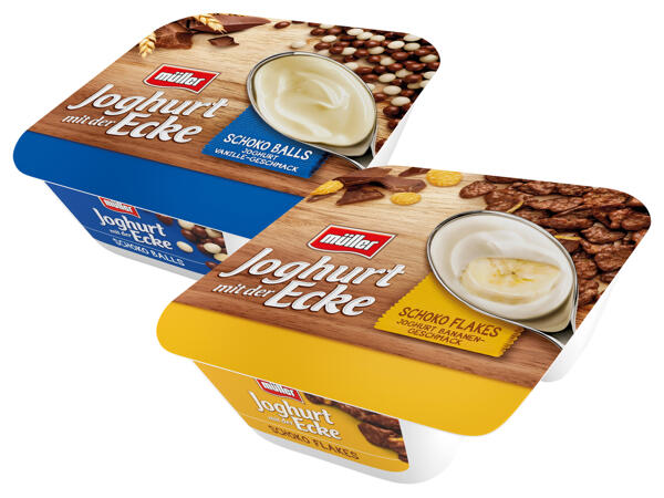 Müller Joghurt mit der Ecke