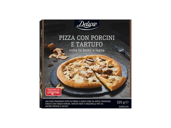 Pizza with Porcini Mushrooms and Truffle