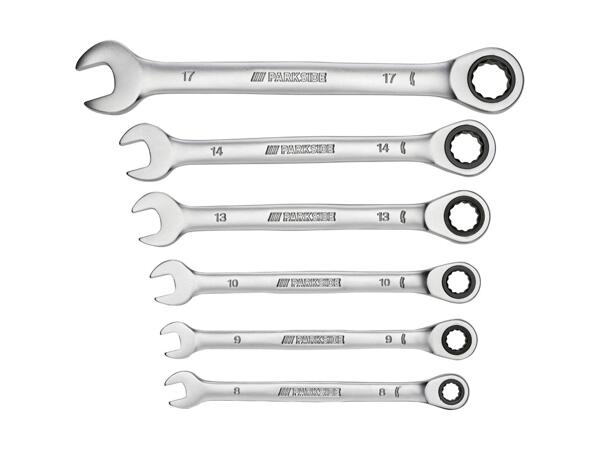 Flexi-Head Ratchet Spanner Set