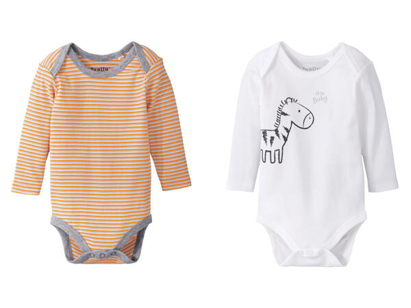 Baby Boys' Longsleeved Bodysuits