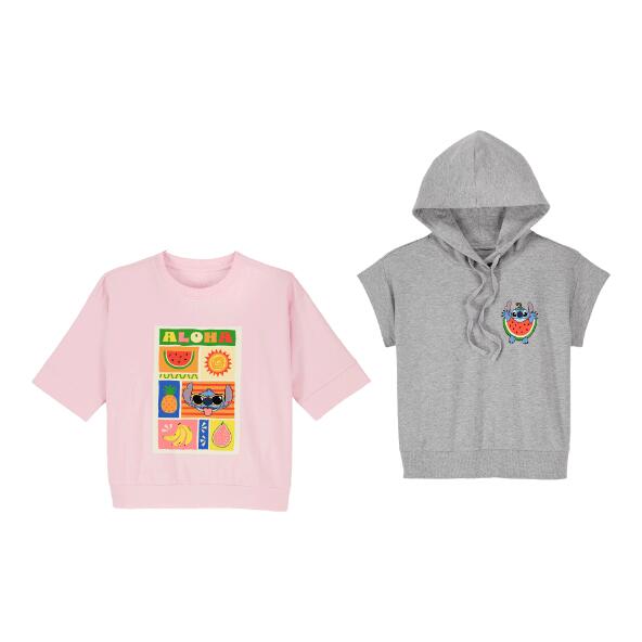 DISNEY(R) Sweatshirt à manches courtes Lilo et Stitch