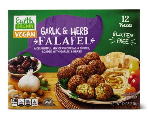 Earth Grown 
 Traditional or Garlic & Herb Falafels