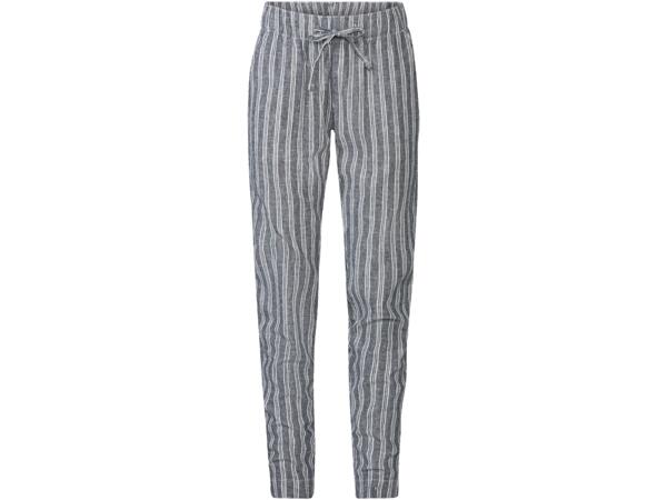 Linen Blend Trousers