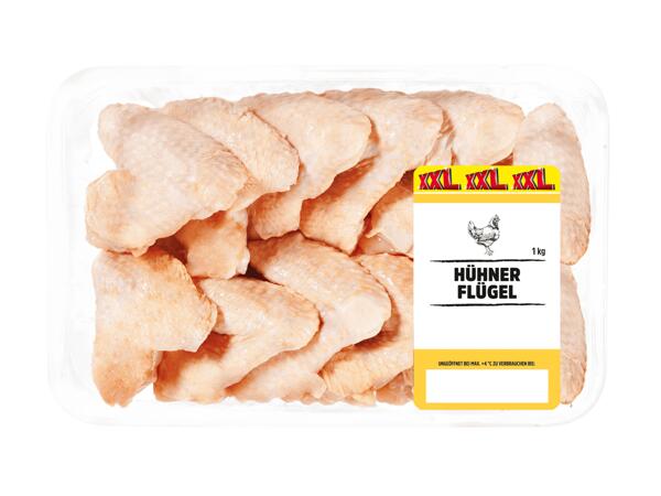 Frische Hendlflügel