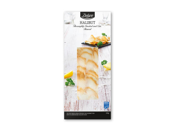 DELUXE Hellefisk i skiver