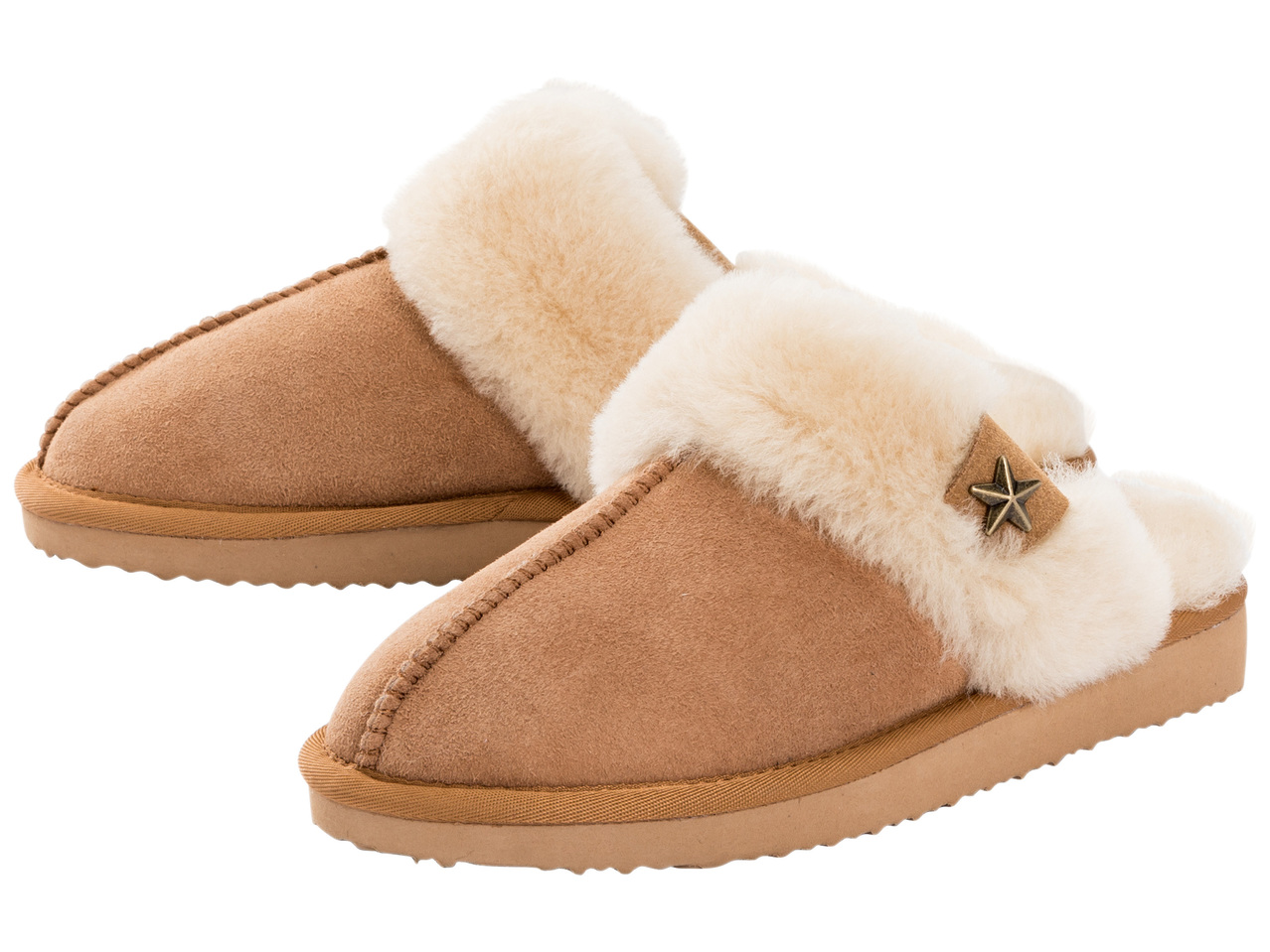 ESMARA/LIVERGY Sheepskin Slippers