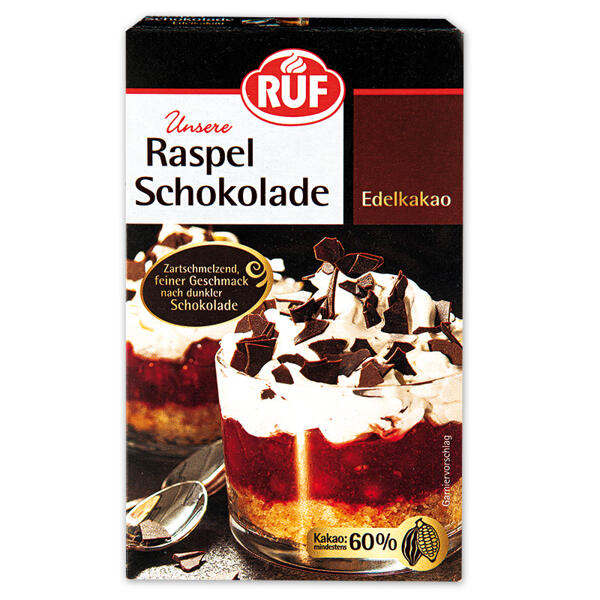 Raspelschokolade