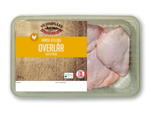 Dansk kyllingebrystfilet, kyllingebrystfilet i tern, kyllingeunderlår eller -overlår