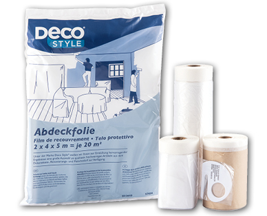 DECO STYLE(R) Abdeckfolien-Set