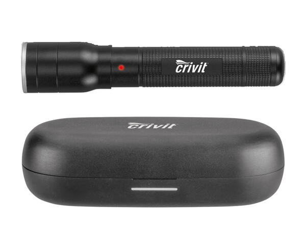 CRIVIT(R) LED-lommelygte med powerbank