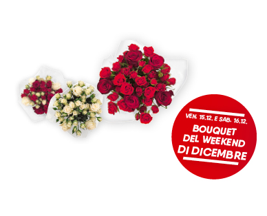 Bouquet del weekend di dicembre