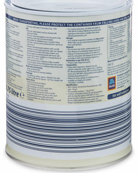 Deco Style White Silk Matt Paint