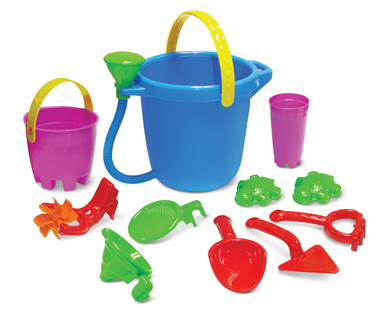 Mag-Nif 11-Piece Sand & Water Bucket Playset