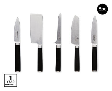 German Steel Knife Set 5pc