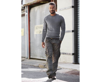 Men's Viscose Knit Sweater