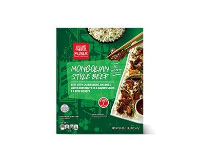 Fusia Asian Inspirations Mongolian Beef or Sweet & Sour Chicken Skillet