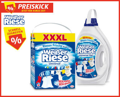 WEISSER RIESE Waschmittel