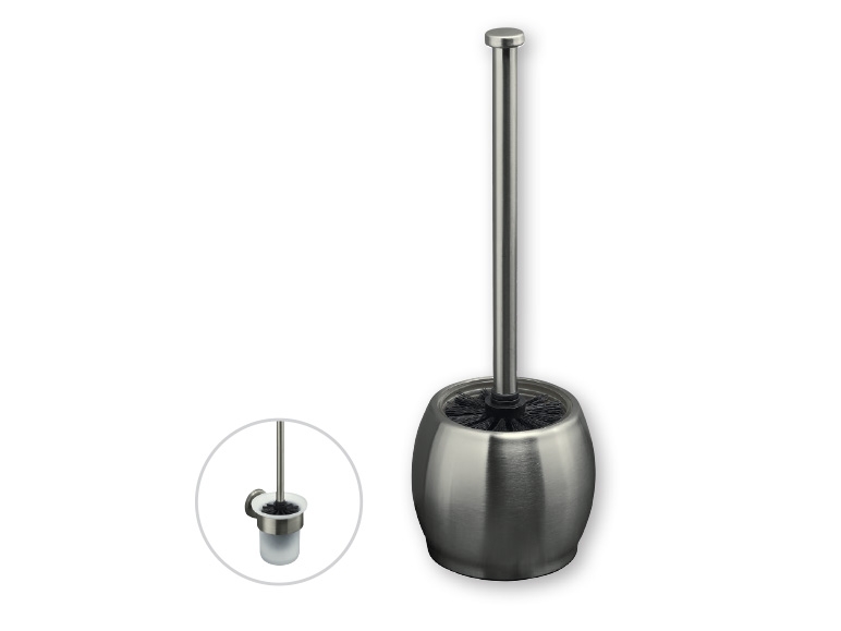 MIOMARE(R) Stainless Steel Toilet Brush Holder