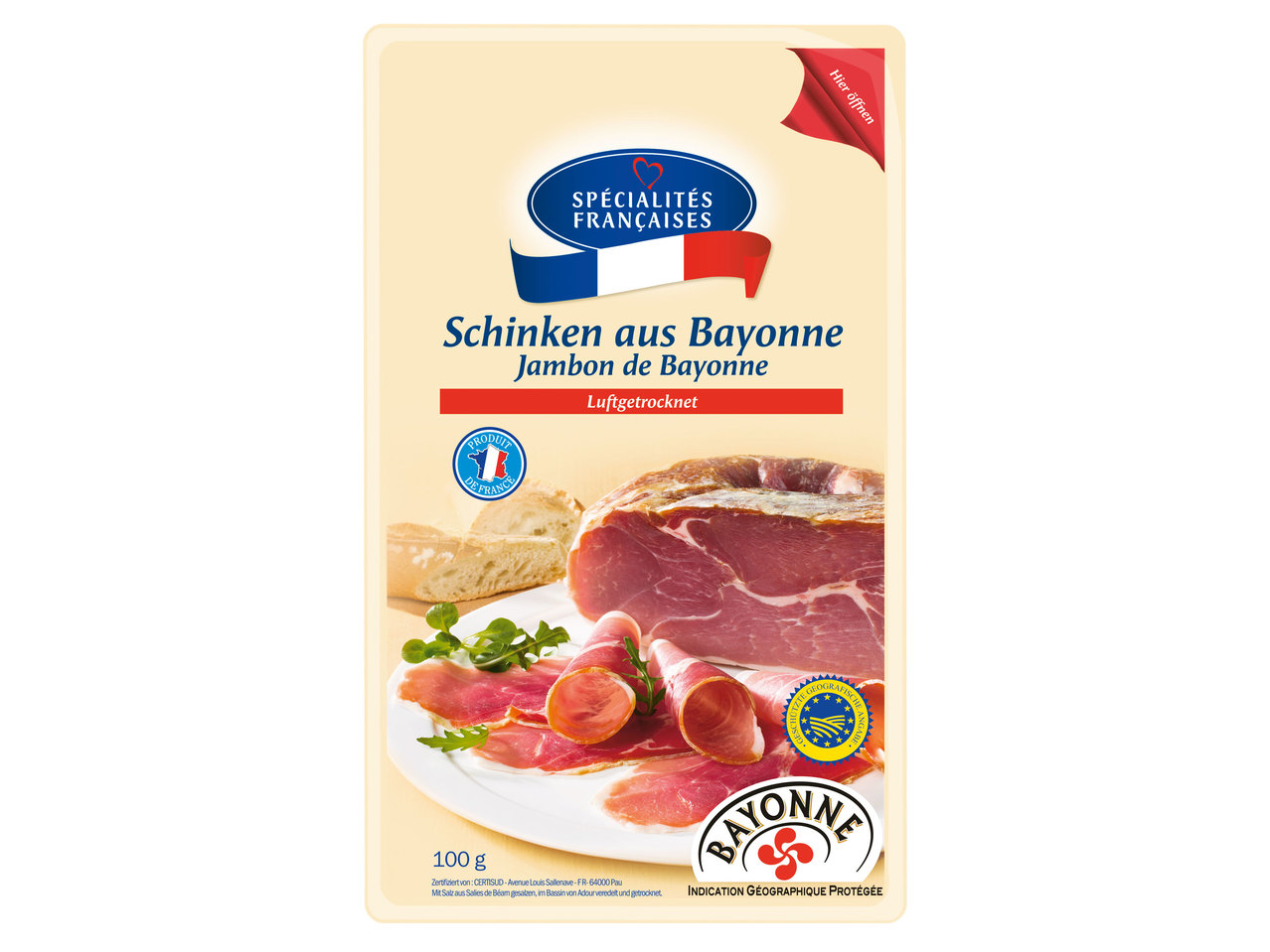 FRANZÖSISCHE SPEZIALITÄTEN Rohschinken