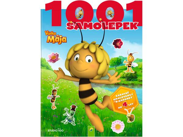 Kniha samolepek/hádanek