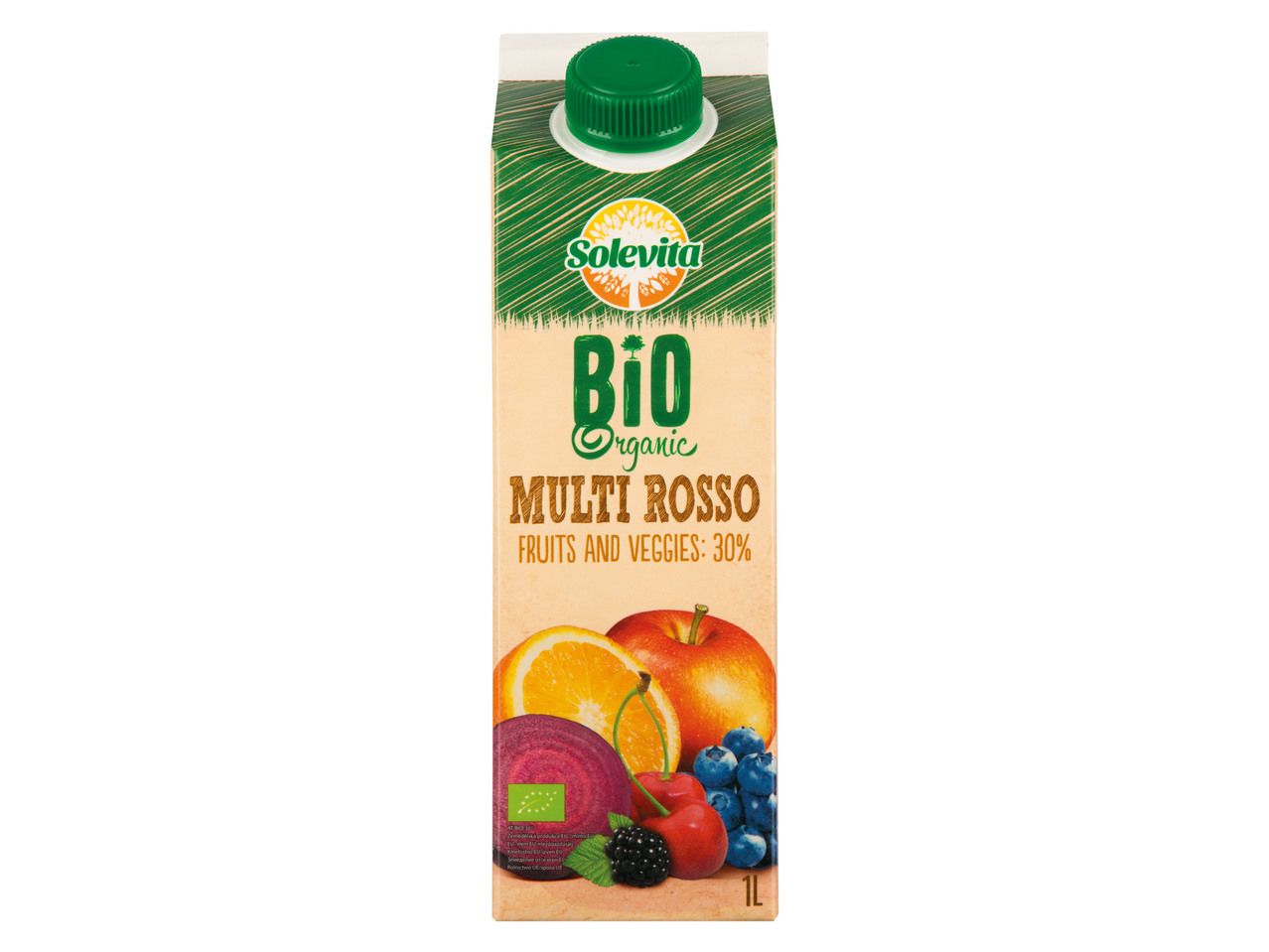 Bio ovocno-zeleninový nápoj 30%