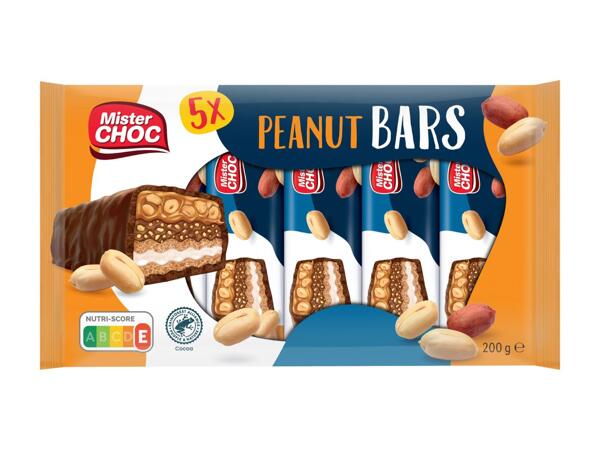 Barres aux cacahuètes