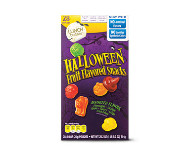 Lunch Buddies Halloween Fruit-Flavored Snacks