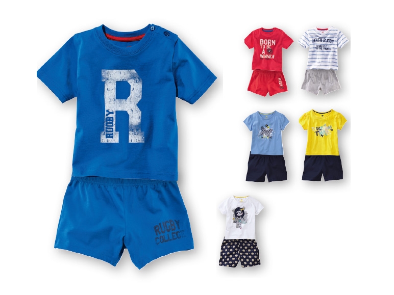 Lupilu Girls' or Boys' Shortie Pyjamas