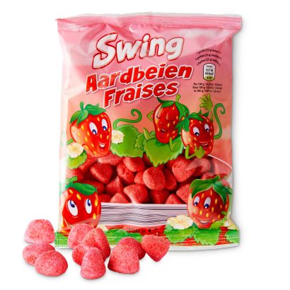 Erdbeerbonbons
