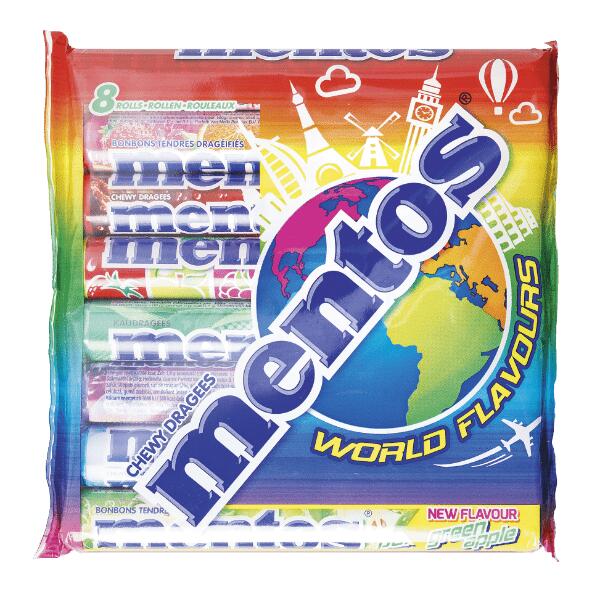 MENTOS(R) 				Kauwdragees, 8-pack