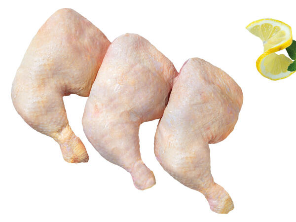 Frische Hendlkeulen