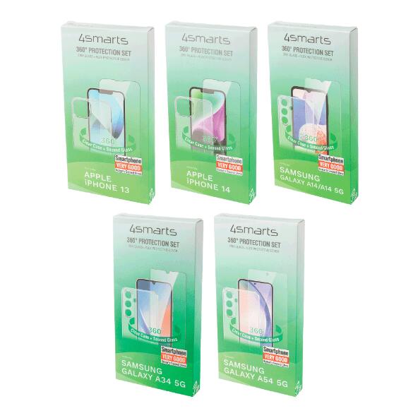 4SMARTS(R) 				Smartphone-Schutzset