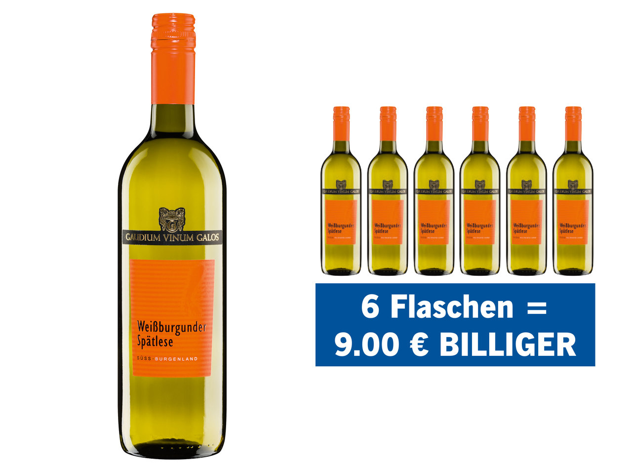 GAUDIUM VINUM GALOS Weissburgunder Spätlese