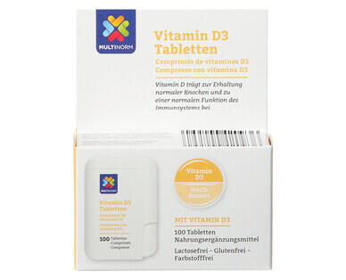 MULTINORM 
 PASTIGLIE DI VITAMINA D3
