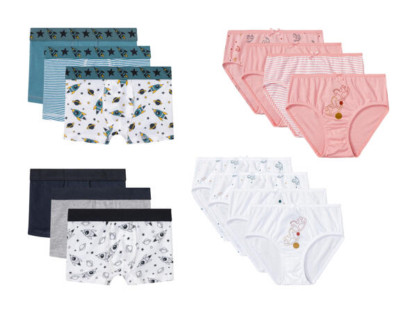 Boxers, lot de 3/​slips, lot de 4