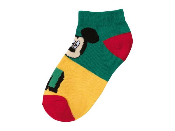 Kids' Disney Trainer Socks - 3 Pairs