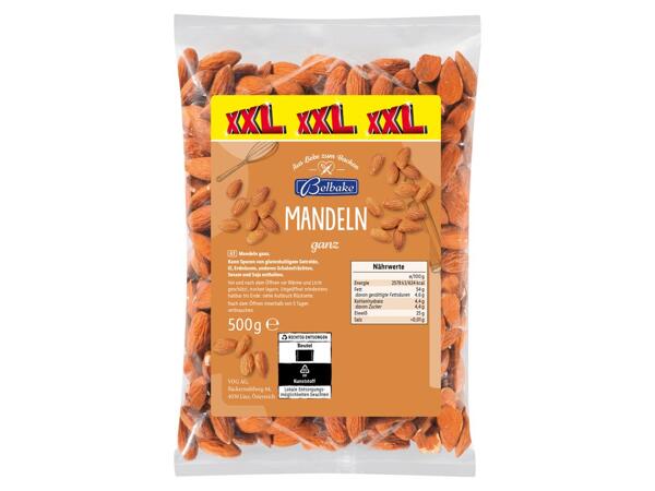 Mandeln ganz