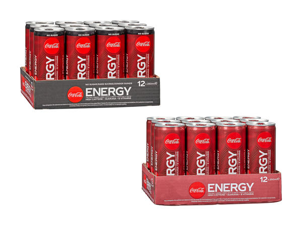 Coca-Cola regular/ Zero Energy