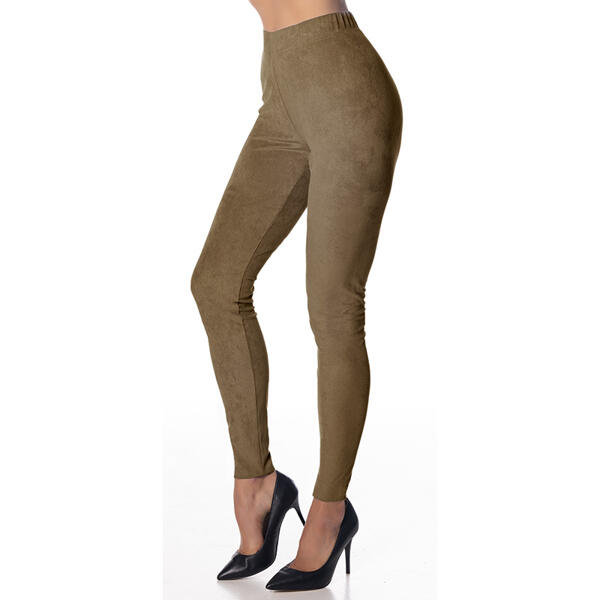 Leggings in Wildleder-Optik