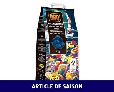 BBQ
BRIQUETTES DE CHARBON DE BOIS