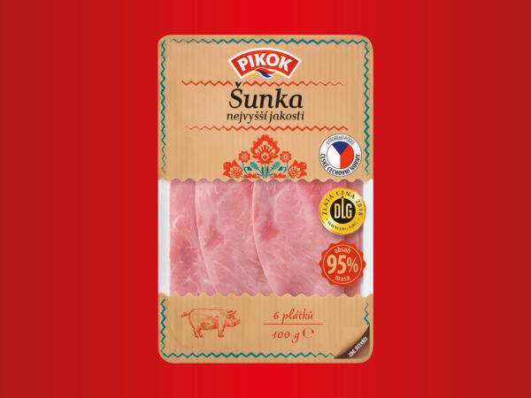 ŠUNKA NEJVYŠŠÍ JAKOSTI