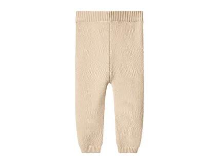 LUPILU Beige Baby Knitted Leggings